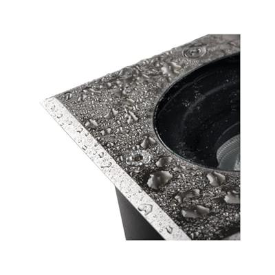 LED Grondspot Vierkant - Model Berg - Vervangbare GU10 Ledspot - Dimbaar LED Grondspot Vierkant - Model Berg - Vervangbare GU10 Ledspot - Dimbaar