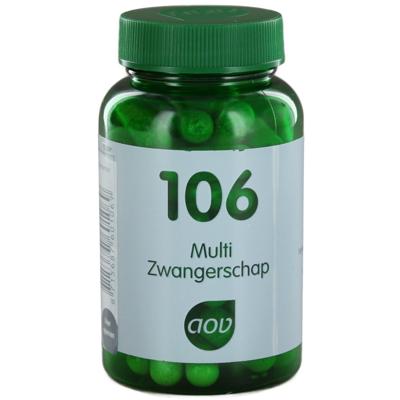 AOV 106 Multi Zwangerschap Vegacapsules AOV 106 Multi Zwangerschap Vegacapsules