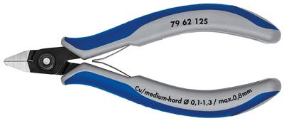 Knipex 79 62 125 79 62 125 Elektronica en fijnmechanica Zijkniptang Zonder facet 125 mm