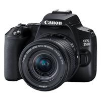 Canon EOS 250D + EF-S 18-55mm f/4-5.6 IS STM SLR camerakit 24,1 MP CMOS 6000 x 4000 Pixels Zwart - thumbnail