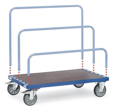 Fetra Platenwagen 1600x800mm - 750kg