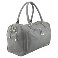 Isoki verzorgingstas double zip satchel Stone - thumbnail