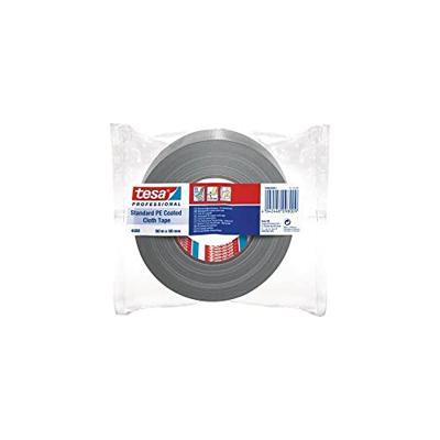Tesa Weefseltape | zilver-mat | lengte 50 m | breedte 50 mm wiel | 1 stuk - 04688-00031-00 04688-00031-00