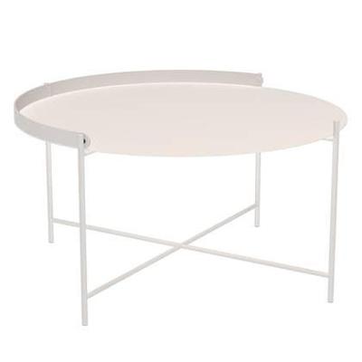 Houe Edge salontafel Ø76 cm Muted White