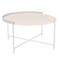 Houe Edge salontafel Ø76 cm Muted White - thumbnail
