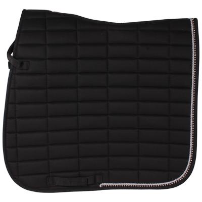 BR Glamour Chic zadeldek zwart maat:vs full