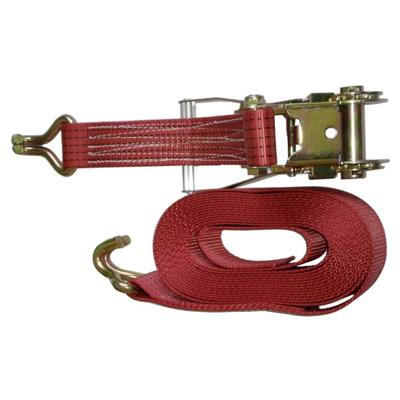 HP Autozubehör 12307 Spanband (tweedelig) Trekkracht (lc) vastbinden (enkel/direct): 2500 daN (l x b x h) 8 m x 7 cm x 4.7 cm Ratelinrichting