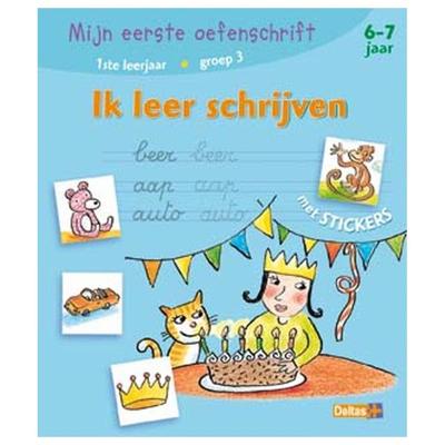 Deltas Ik leer schrijven mijn eerste oefenschrift
