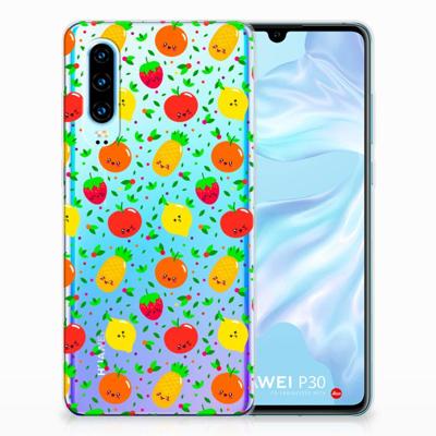 Huawei P30 | Siliconen Case | Fruits
