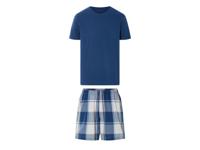 LIVERGY Heren pyjama (Blauw, S) - thumbnail