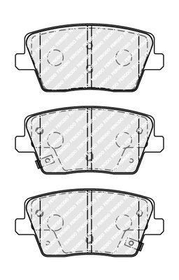 Remblokkenset, schijfrem FDB5100