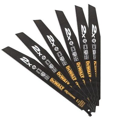 DeWALT DT2301L Reciprozaagblad Toughcoat 2x BIM 152x4.2mm Extra dik 5st DeWALT DT2301L Reciprozaagblad Toughcoat 2x BIM 152x4.2mm Extra dik 5st