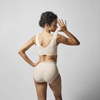 Chantelle Bralette top met vulling - Soft Stretch - Padded top - Bralette / BH Top naadloos dames - Rood - zwart - Huidskleur - thumbnail