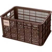 Basil pvc krat groot 40l bruin 21163 chocolate brown - thumbnail