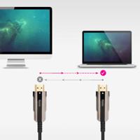 HDMI-Kabel NANOCABLE 10.15.2010 10 m 4K Ultra HD Zwart - thumbnail