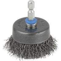 Wolfcraft Komborstel | 6-kant schacht | Ø80mm | 1 stuk - 2109000 - thumbnail