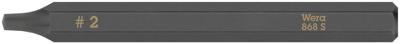 Wera 868 S binnenvierkantbits voor slagschroevendraaier, # 2 x 70 mm - 05018172001