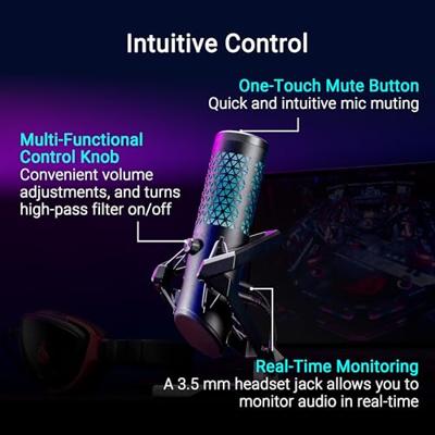 ASUS ROG Carnyx Black - thumbnail