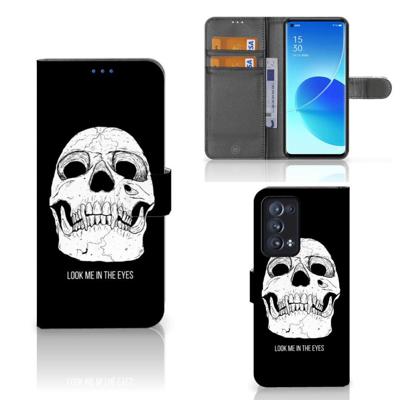 Telefoonhoesje met Naam OPPO Reno 6 Pro Plus 5G Skull Eyes Telefoonhoesje met Naam OPPO Reno 6 Pro Plus 5G Skull Eyes