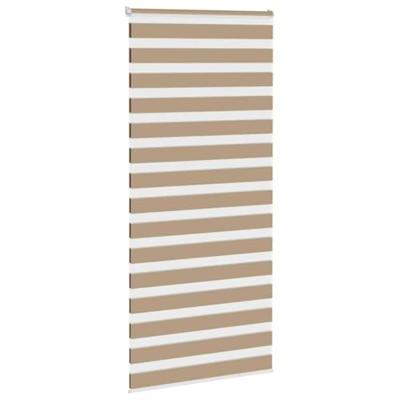 Zebra Blind 115x230 cm stofbreedte 110,9 cm polyester zandbruin - thumbnail