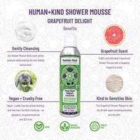 Human+Kind Human+Kind Foam Shower Grapefruit Delight Vegan (200ml) - thumbnail