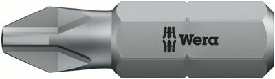 Wera 851/1 Z Bits Phillips, PH 0 x 25 mm - 1 stuk(s) - 05056500001 Wera 851/1 Z Bits Phillips, PH 0 x 25 mm - 1 stuk(s) - 05056500001