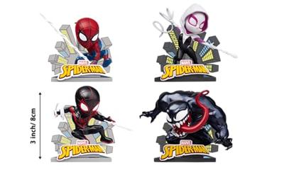 Marvel Hero Box Attack Series Mini Figures Spider-Man 8 cm Display (6) - thumbnail