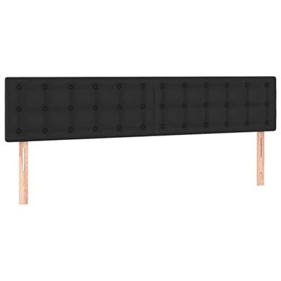 Bedframe zonder matras 120x190 cm kunstleer zwart