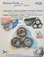 Huismerk Premium Universele Scheerkoppen Lift And Cut - HQ8 - thumbnail