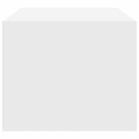 Tv-meubelen 2 st 60x31x25,5 cm bewerkt hout wit - thumbnail