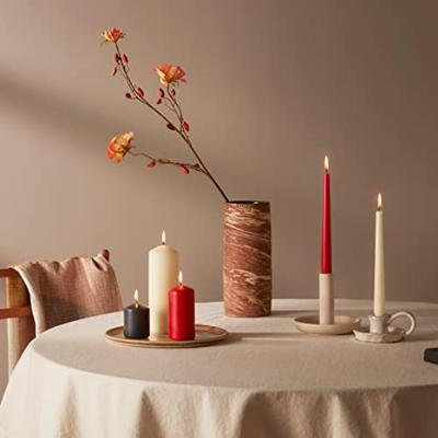 Bolsius Dinerkaars 8 stuks delicate red 25 cm