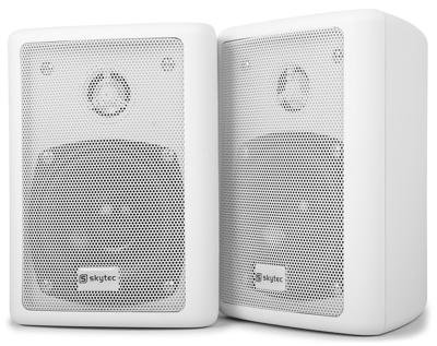 Skytec ODS40W passieve speakerset 4 inch 2x 75W wit Skytec ODS40W passieve speakerset 4 inch 2x 75W wit