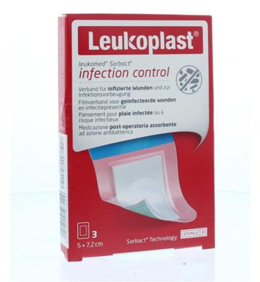 Leukomed Sorbact 5cmx7,2cm 3 Leukoplast