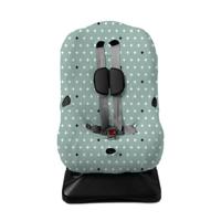 Briljant Baby autostoelhoes 1+ crizz crozz stonegreen interlock - thumbnail