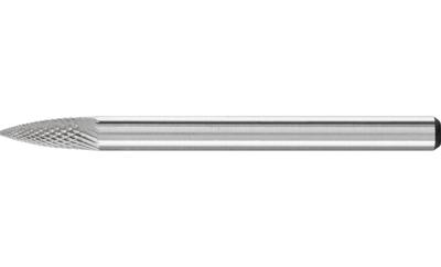 PFERD TOOLS 21222573 Freesstift Spitsboog Lengte 37 mm Afmeting, Ø 3 mm Werklengte 7 mm Schachtdiameter 3 mm