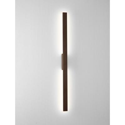 Lyora Strakke wandlampDoul roestbruin 121cm - 9030105
