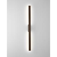 Lyora Strakke wandlampDoul roestbruin 121cm - 9030105 - thumbnail