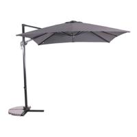 Zweefparasol Libra 250 x 250 cm grijs - thumbnail