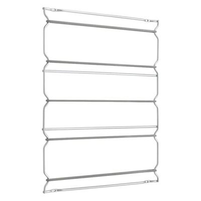 Metaltex Pannendekselhouder voor 5 Deksels Zilver