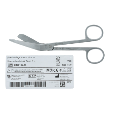 Verbandschaar RVS 14cm 1 Stuks Verbandschaar RVS 14cm 1 Stuks