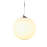 SLV Rotoball 165400 Hanglamp Spaarlamp E27 60 W Wit - thumbnail