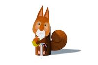 Ravensburger ecocreate mini - bosdieren - thumbnail