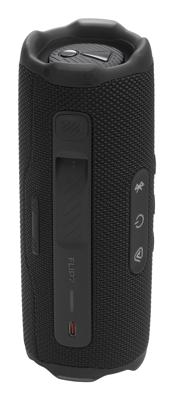 JBL Flip 7, draadloze draagbare Bluetooth-speaker, 16 uur afspeeltijd, IP68 waterdicht, stof- en valbestendig, JBL Pro Sound met AI Boost, Auracast multi-speaker verbinding, zwart