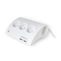 Stopcontactenstrip 5 Tomas met Interruptor Ewent EW3935 Bluetooth (1,5 m) - thumbnail