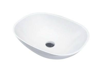 Best Design Opbouw Waskom Just Solid Surface Forza 55x40 cm Mat Wit