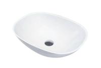 Opbouw Waskom Best Design Just Solid Surface Forza 55x40 cm Mat Wit - thumbnail