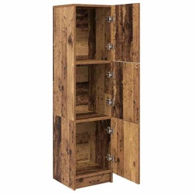 Hoge kast Oudhout 31.5 x 32 x 122.5 cm