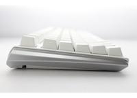 Ducky one 3 classic pure white tkl rgb mechanisch toetsenbord (wit, us lay-out (qwerty), cherry mx red, 80% (tkl) , rgb leds, double-shot pbt, hot-swappable, quack mechanics) - thumbnail
