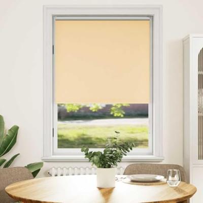 VidaXL Rolgordijn verduisterend 100 x 175 cm beige