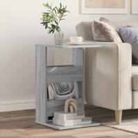 Bijzettafel Grijs Sonoma 40 x 35 x 60,5 cm Bewerkt hout - thumbnail